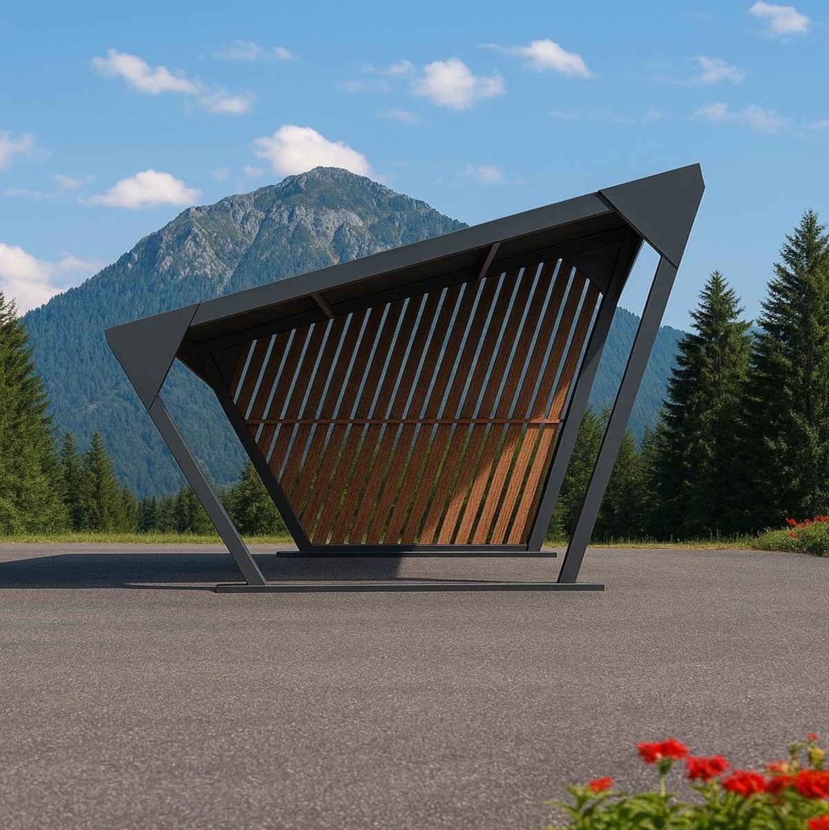 5 Carport Solar LoftMe